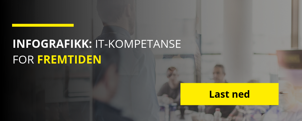 Last ned infografikk : IT-kompetanse for fremtiden